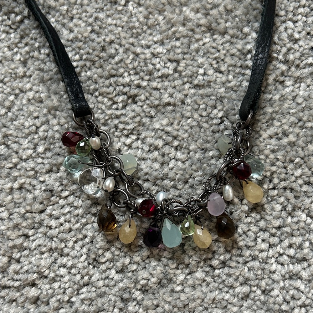 Silpada Multicolor Gemstone Necklace